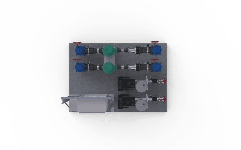 Industrial ancillary components for fluid control systems at MMBR Systems.